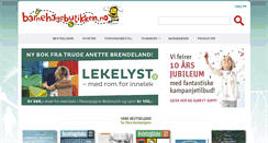 Desktop Screenshot of barnehagebutikken.no